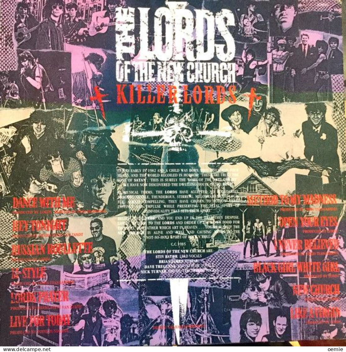 THE LORDS  OF THE NEW CHURCH   /   KILLER LORDS - Hard Rock En Metal