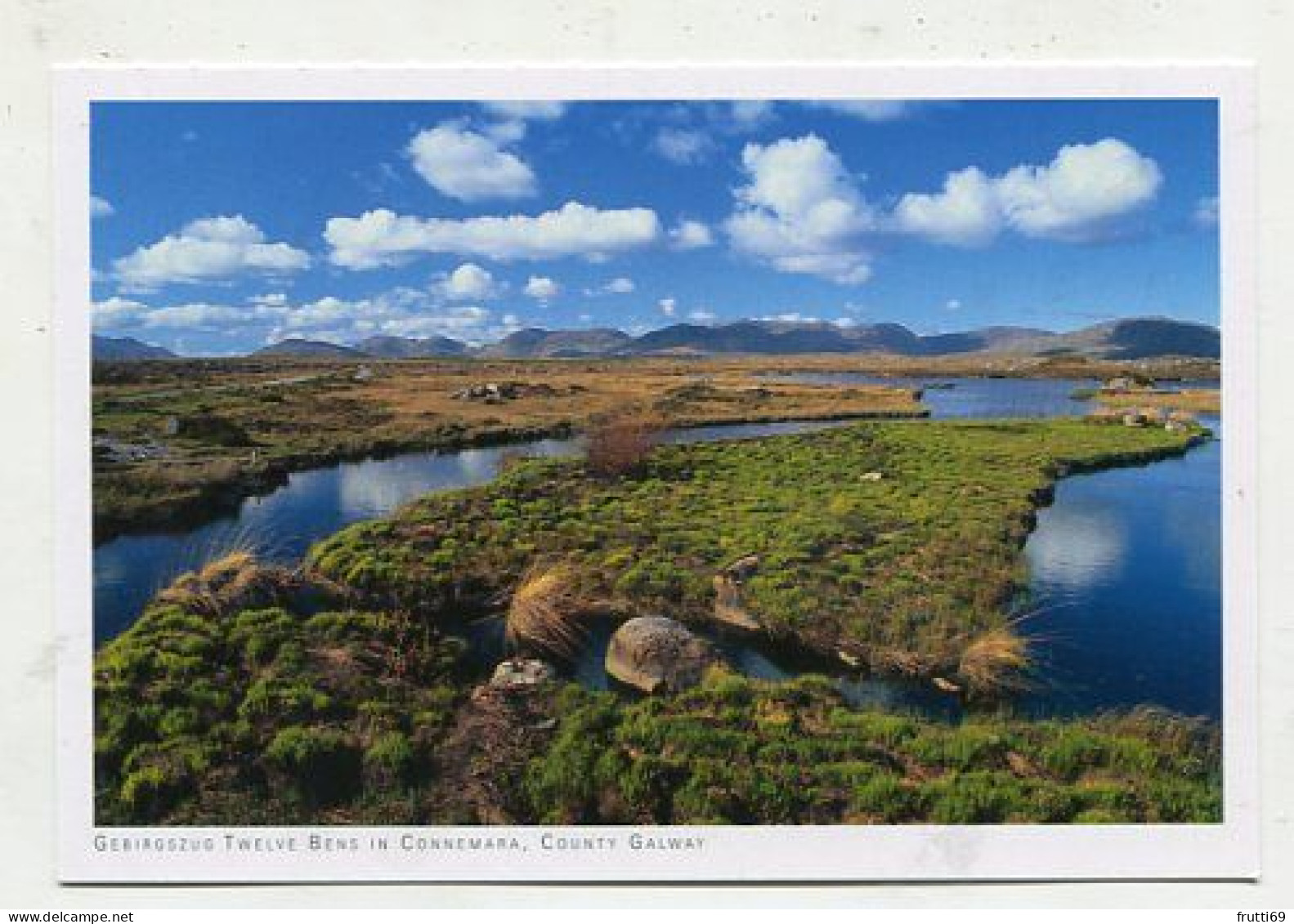 AK 177035 IRELAND - Gebirgszug Twelve Bens In Connemara - Galway