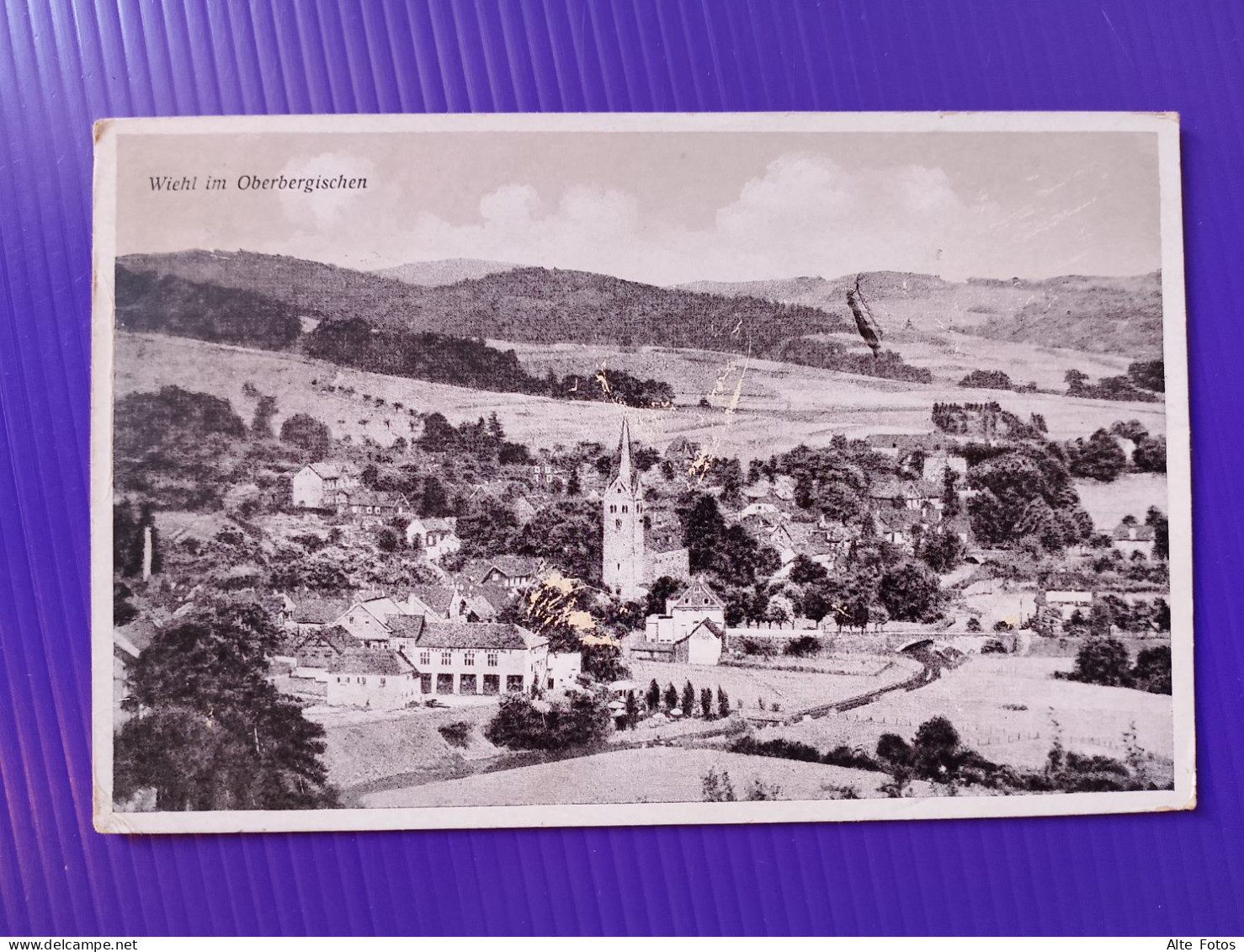 Alte AK Ansichtskarte Postkarte Wiehl Oberbergischer Kreis Nordrhein Westfalen Germany Allemagne Deutschland Alt Old Rar - Wiehl