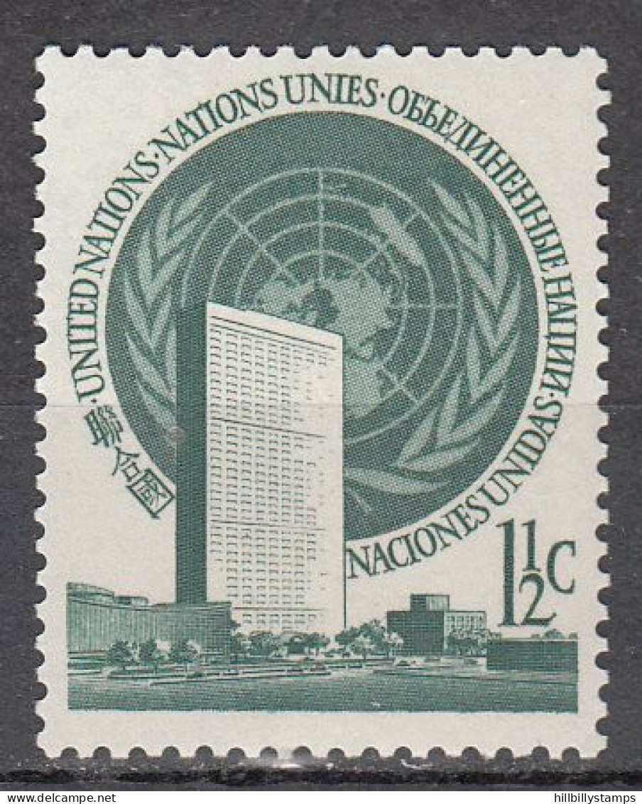 UNITED NATIONS NY   SCOTT NO 2  MNH     YEAR  1951 - Neufs