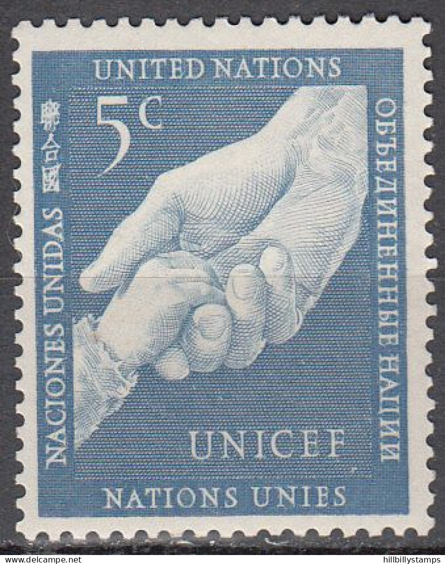 UNITED NATIONS NY   SCOTT NO 5   MNH     YEAR  1951 - Unused Stamps