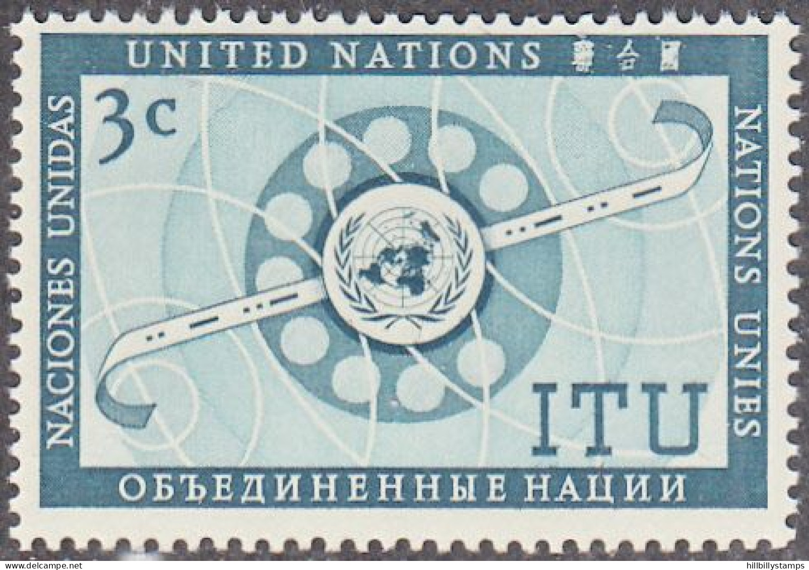 UNITED NATIONS NY   SCOTT NO 41    MNH     YEAR  1956 - Neufs