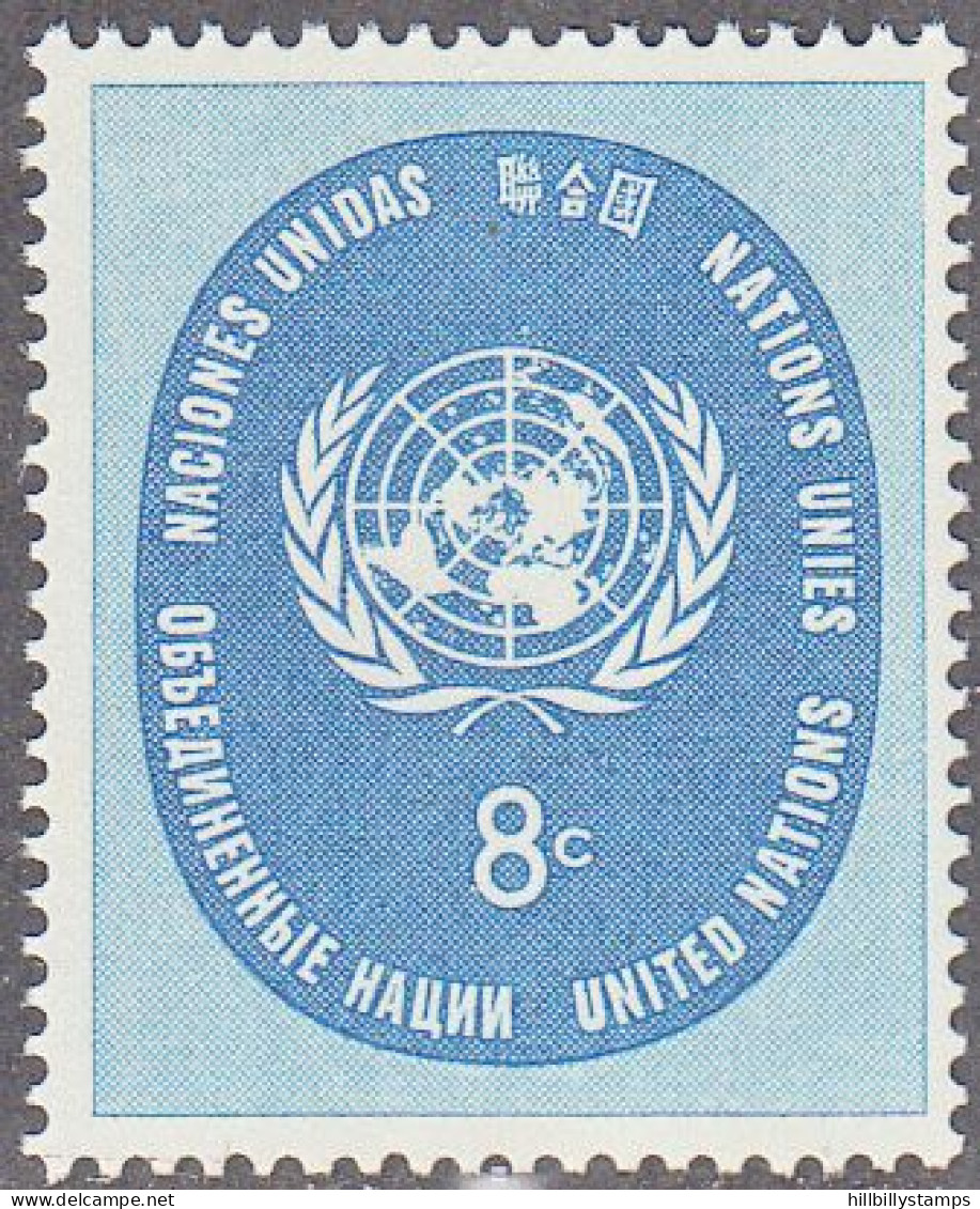 UNITED NATIONS NY   SCOTT NO 64   MNH     YEAR  1958 - Nuevos
