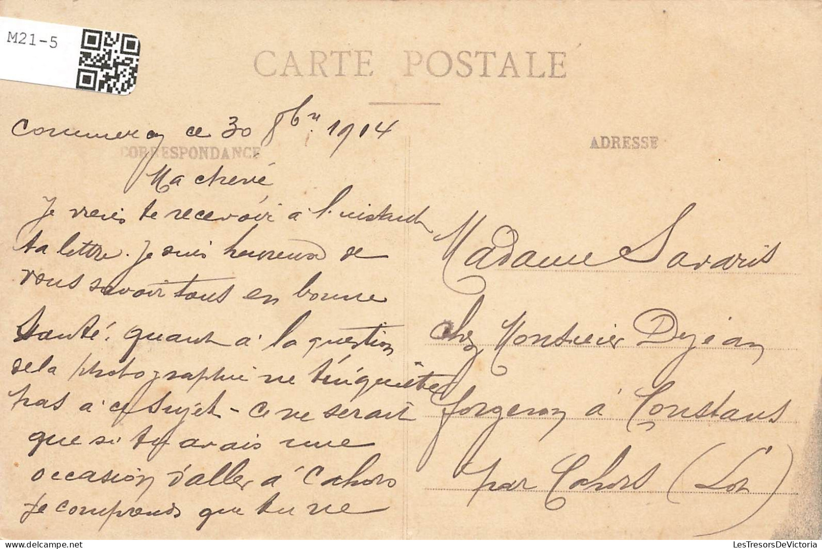 FRANCE - La Gare De Commercy - Carte Postale Ancienne - Commercy