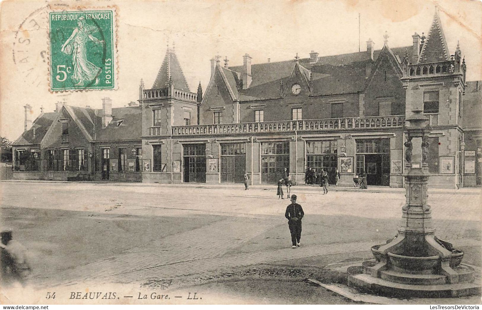 FRANCE - Beauvais - La Gare De Beauvais - LL - Carte Postale Ancienne - Beauvais