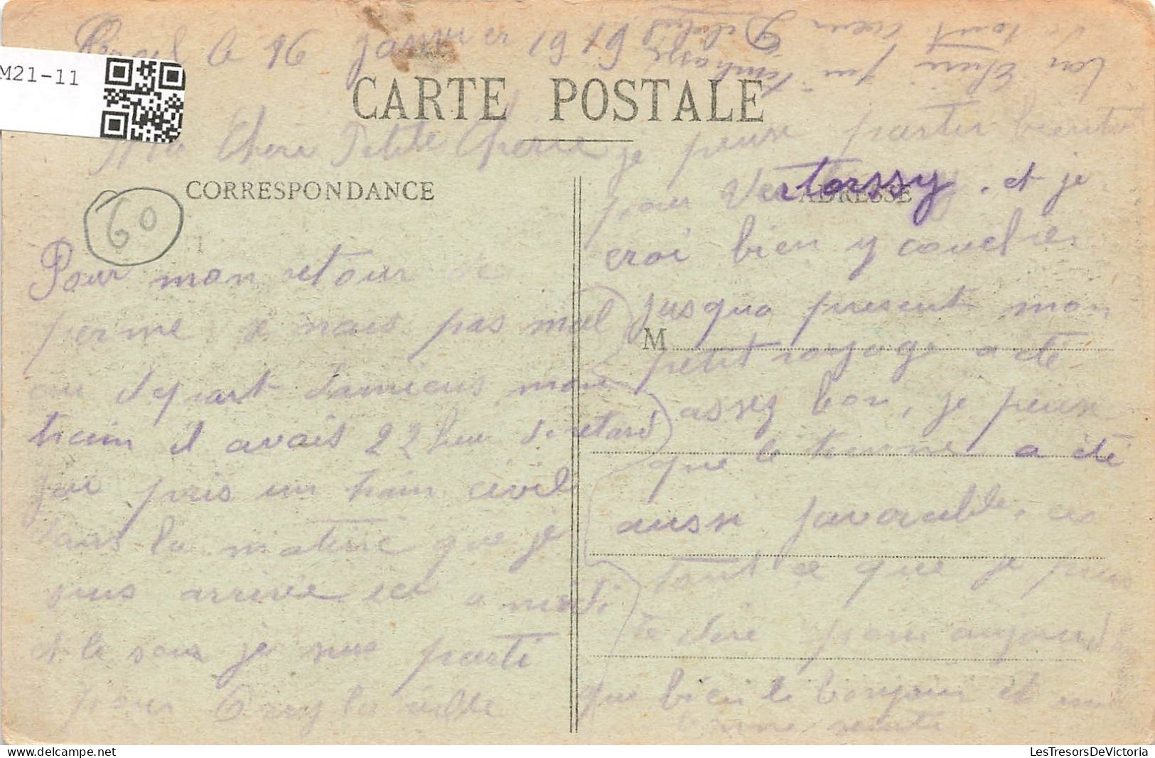 FRANCE - Creil - Intérieur De La Gare - Carte Postale Ancienne - Creil