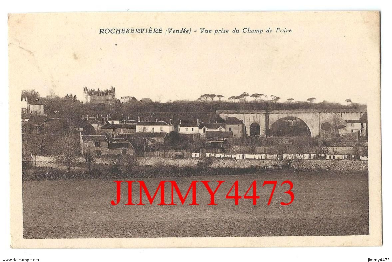 CPA - ROCHESERVIERE (Vendée) - Vue Prise Du Champ De Foire En 1934 ( Canton De Aizenay ) Edit. Moreau, Photo - Aizenay