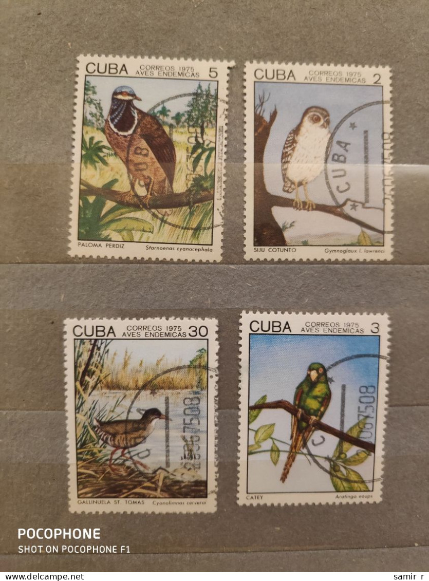 1975	Cuba	Birds (F62) - Usati