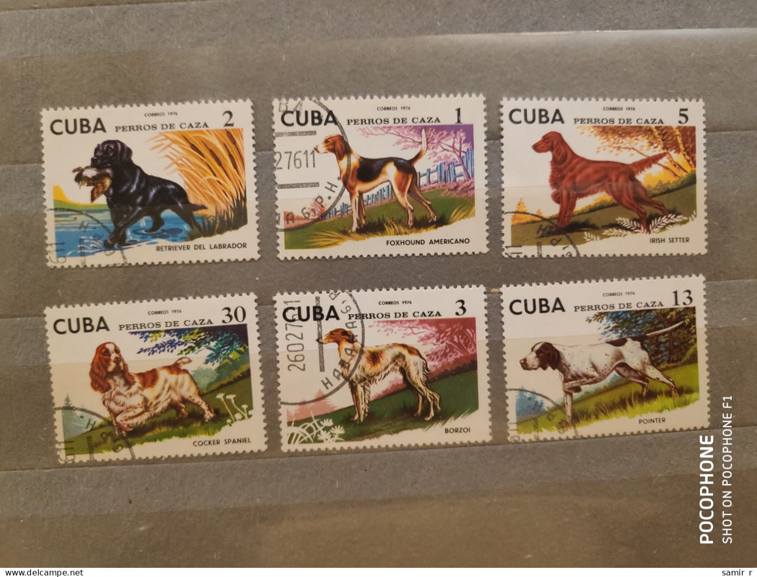 1976	Cuba	Dogs (F62) - Usados
