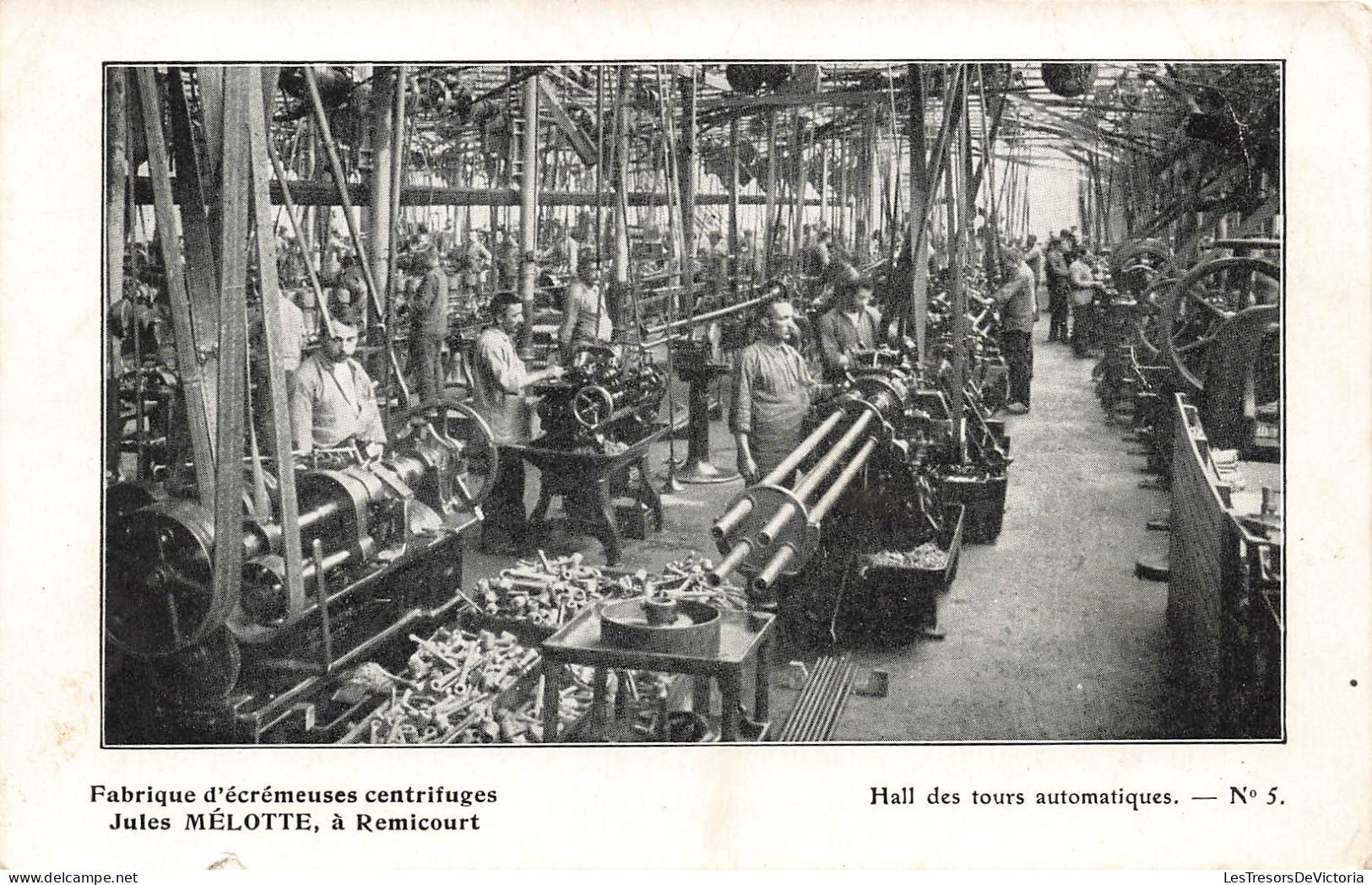 BELGIQUE - Remicourt - Fabrique D'écrémeuses Centrifuges - Animé - Carte Postale Ancienne - Remicourt