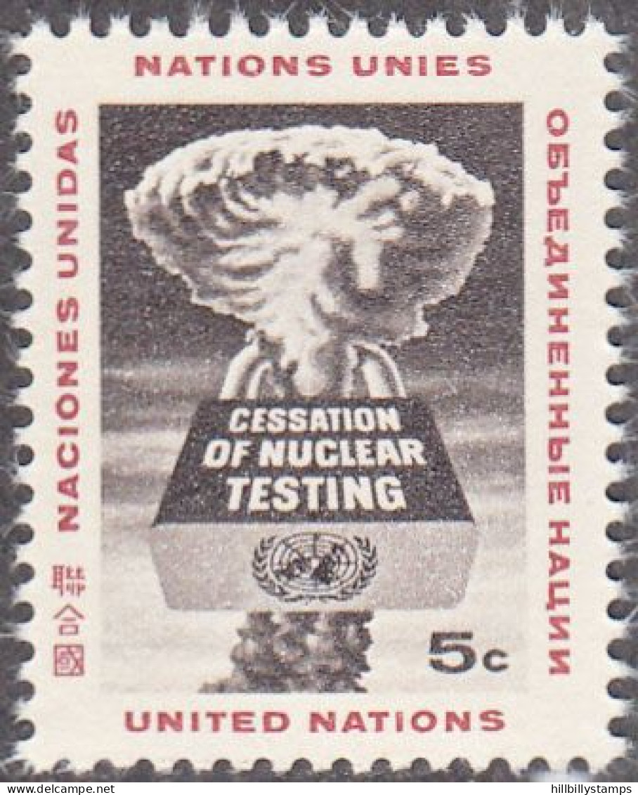 UNITED NATIONS NY   SCOTT NO 133   MNH     YEAR  1964 - Ongebruikt
