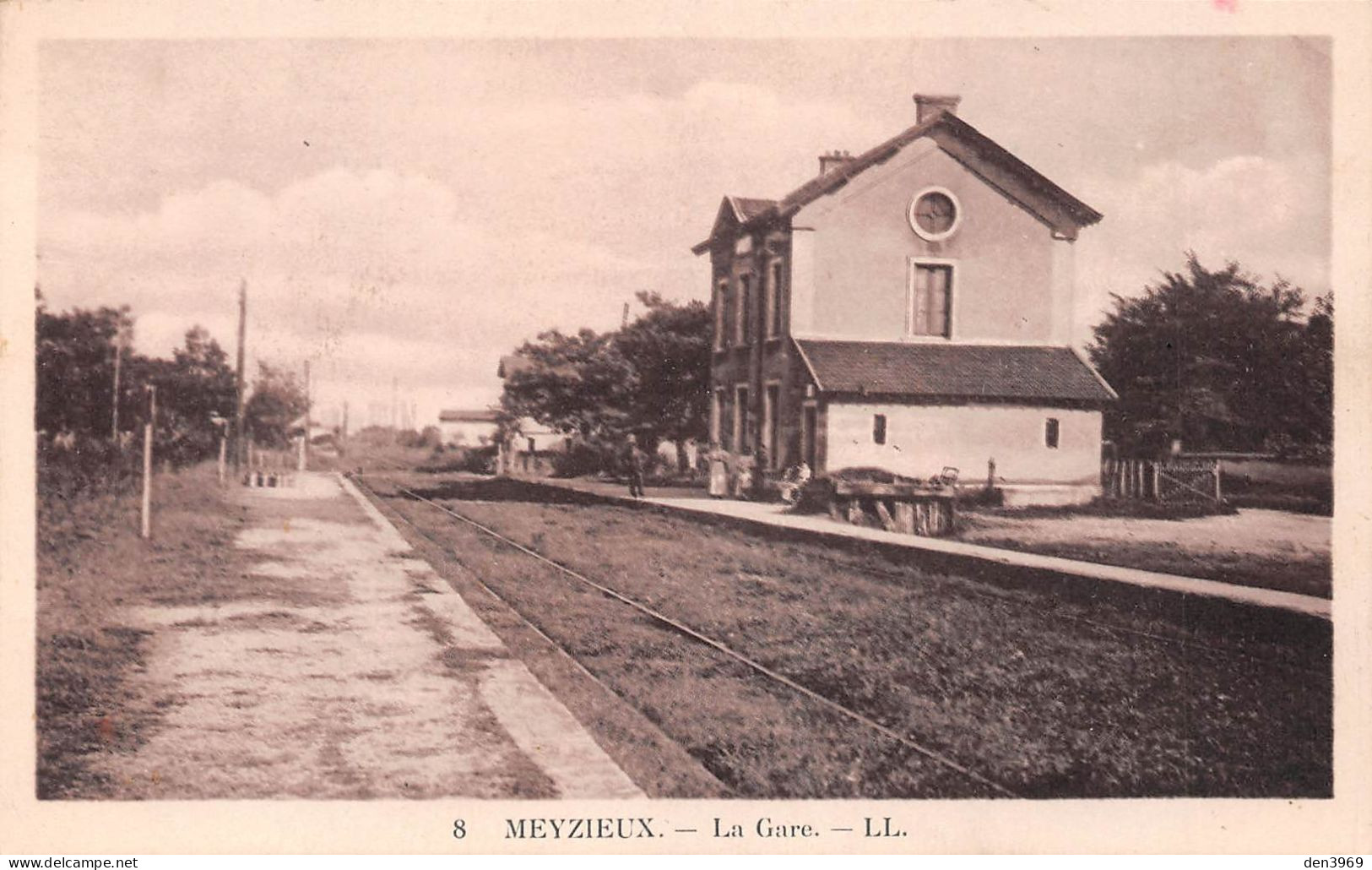 MEYZIEU (Rhône) - Meyzieux - La Gare - Voie Ferrée - Isère - Meyzieu