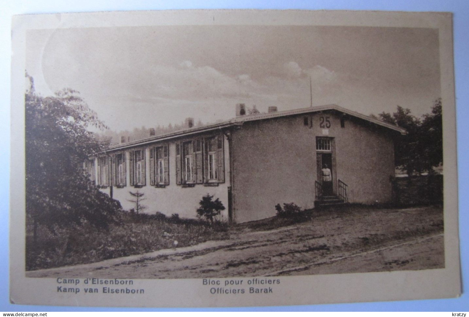 BELGIQUE - LIEGE - ELSENBORN - Camp - Bloc Pour Officiers - 1923 - Elsenborn (camp)