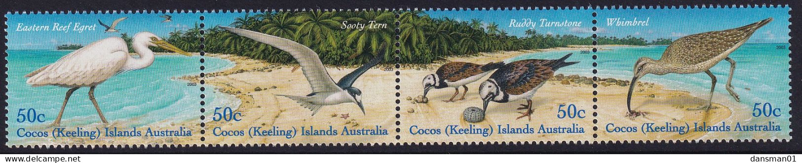 Cocos (Keeling) Islands 2003 Shore Birds Sc 337 Mint Never Hinged - Cocos (Keeling) Islands