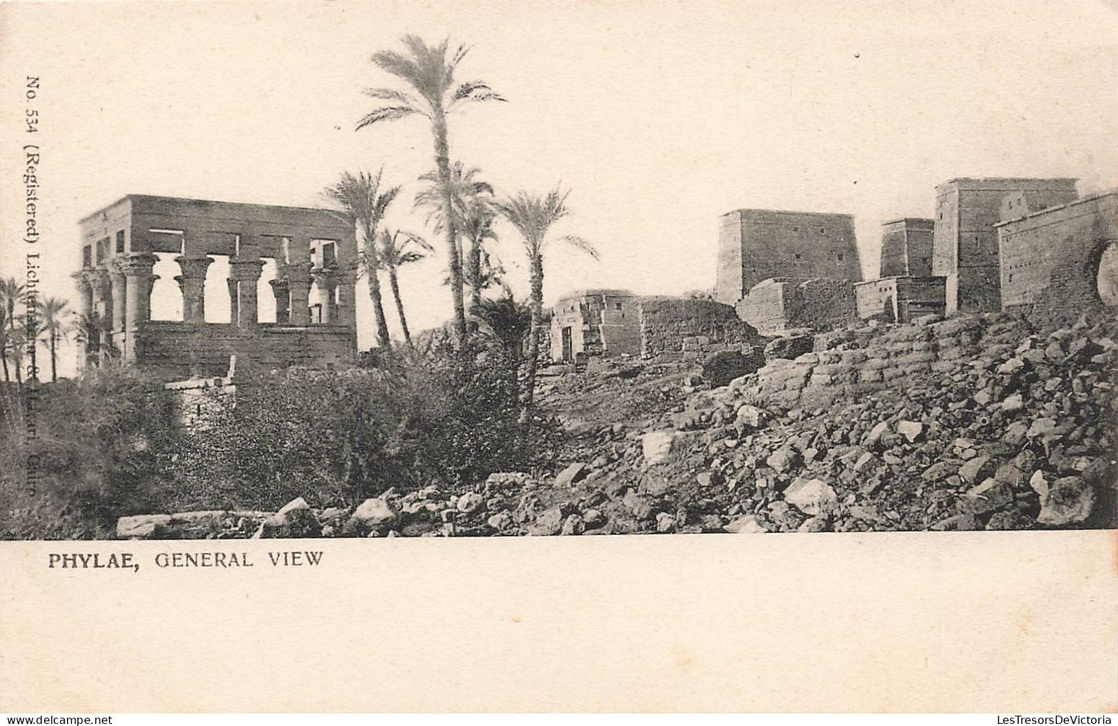 EGYPTE - Vue Général Sur Phylae - Carte Postale Ancienne - Autres & Non Classés