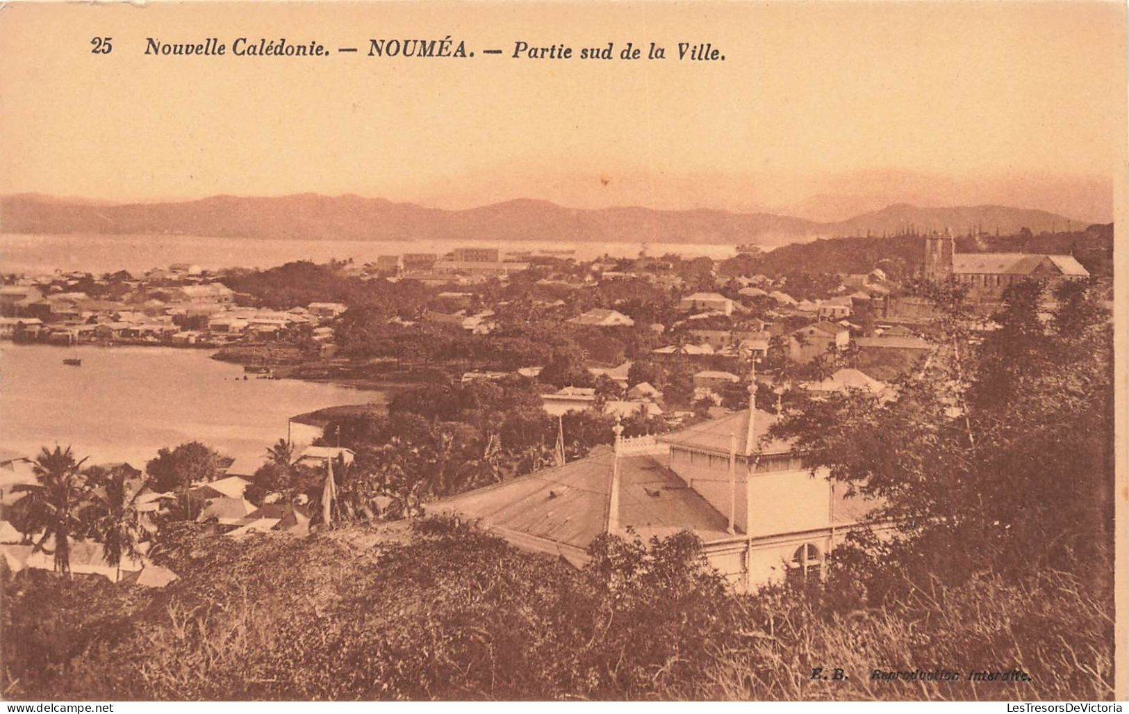 FRANCE - Nouvelle Calédonie - Nouméa - Partie Sud De La Ville - Carte Postale Ancienne - Nouvelle Calédonie