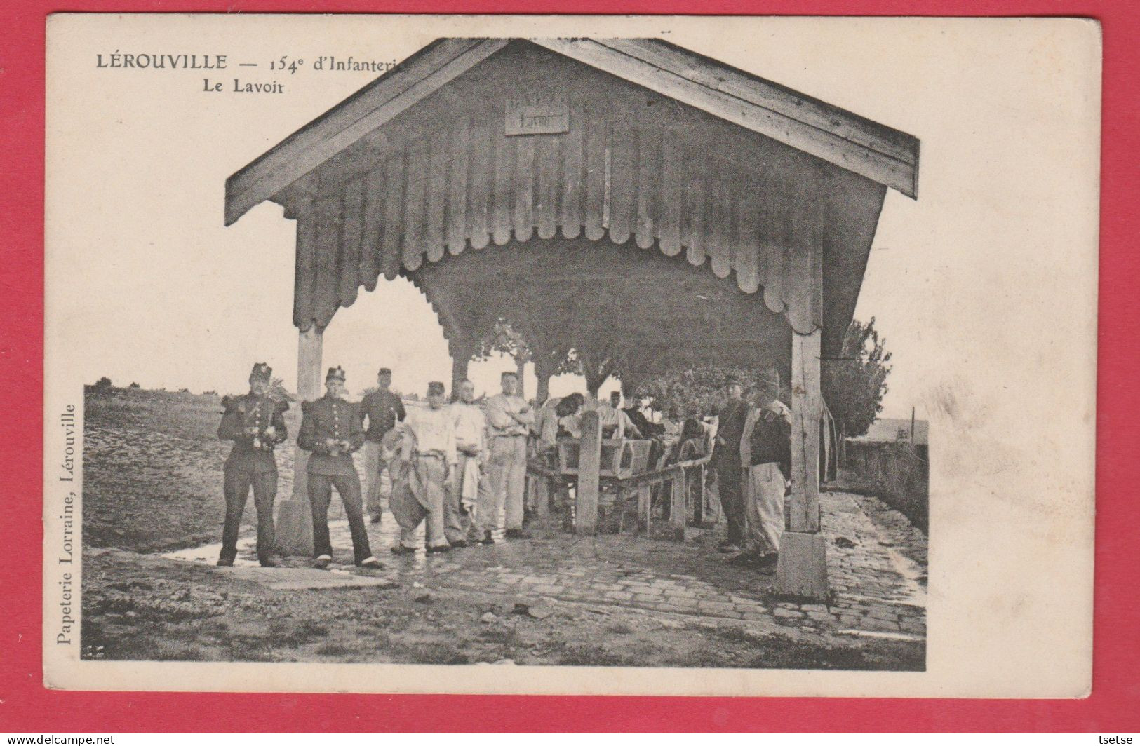 Lérouville - 154 E D'Infanterie - Le Lavoir ( Voir Verso ) - Lerouville