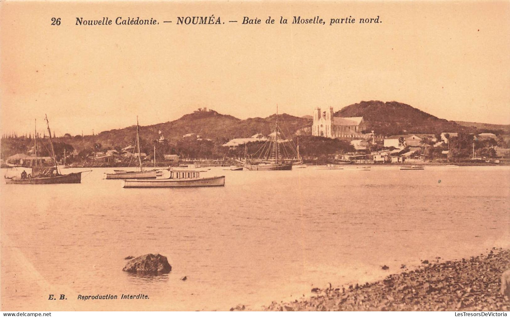 FRANCE - Nouvelle Calédonie - Nouméa - Baie De La Moselle - Partie Nord - Carte Postale Ancienne - Nouvelle Calédonie