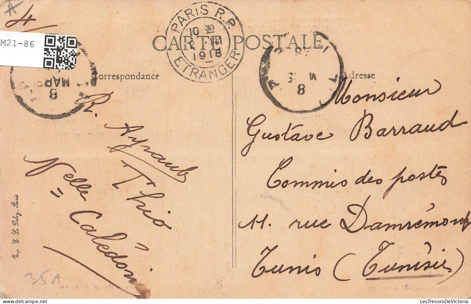 FRANCE - Nouvelle Calédonie - Magenta - La Plage - Carte Postale Ancienne - Nouvelle Calédonie