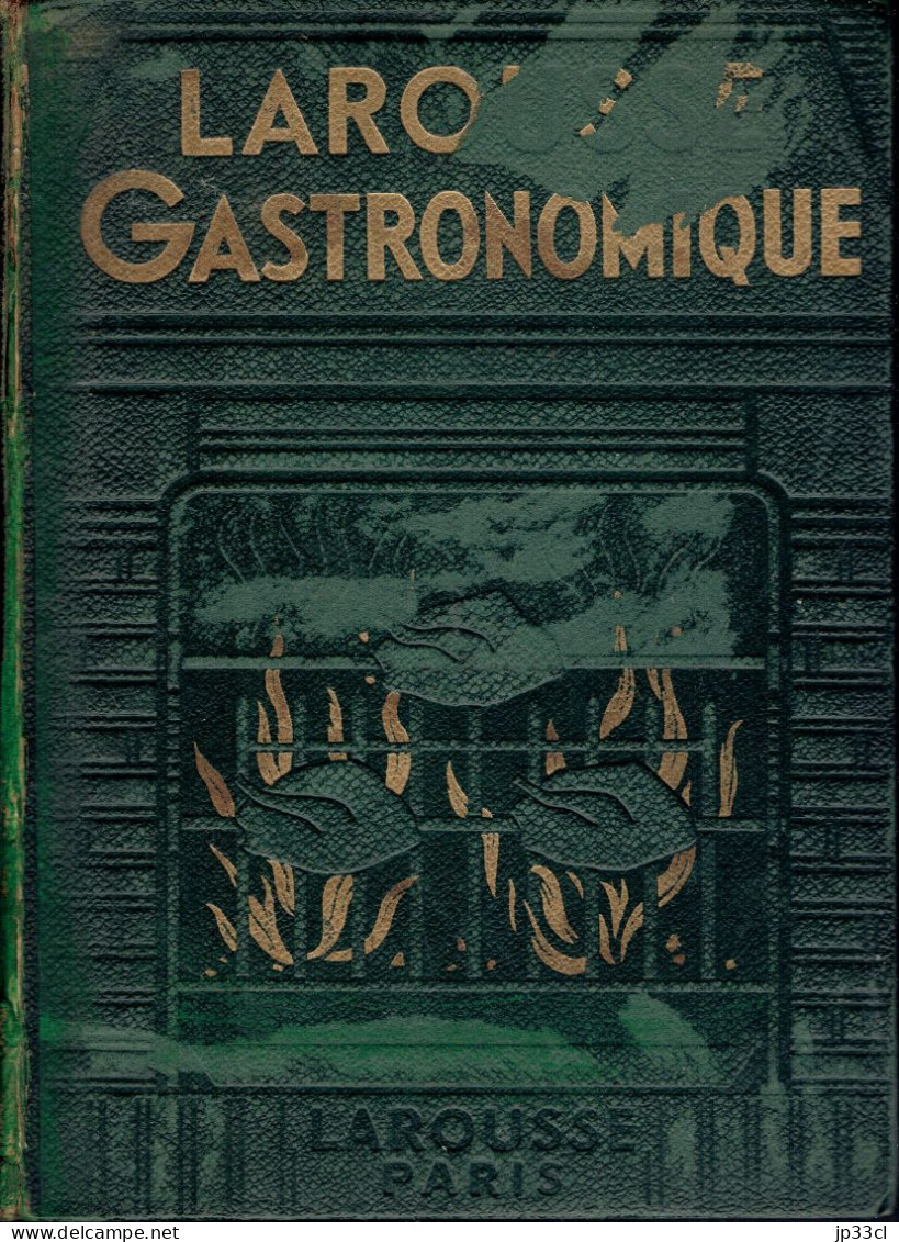 Ancien Larousse Gastronomique (Édition 1938) Par Prosper Montagné Et Le Dr. Gottschalk (1088 Pages) - Dictionnaires