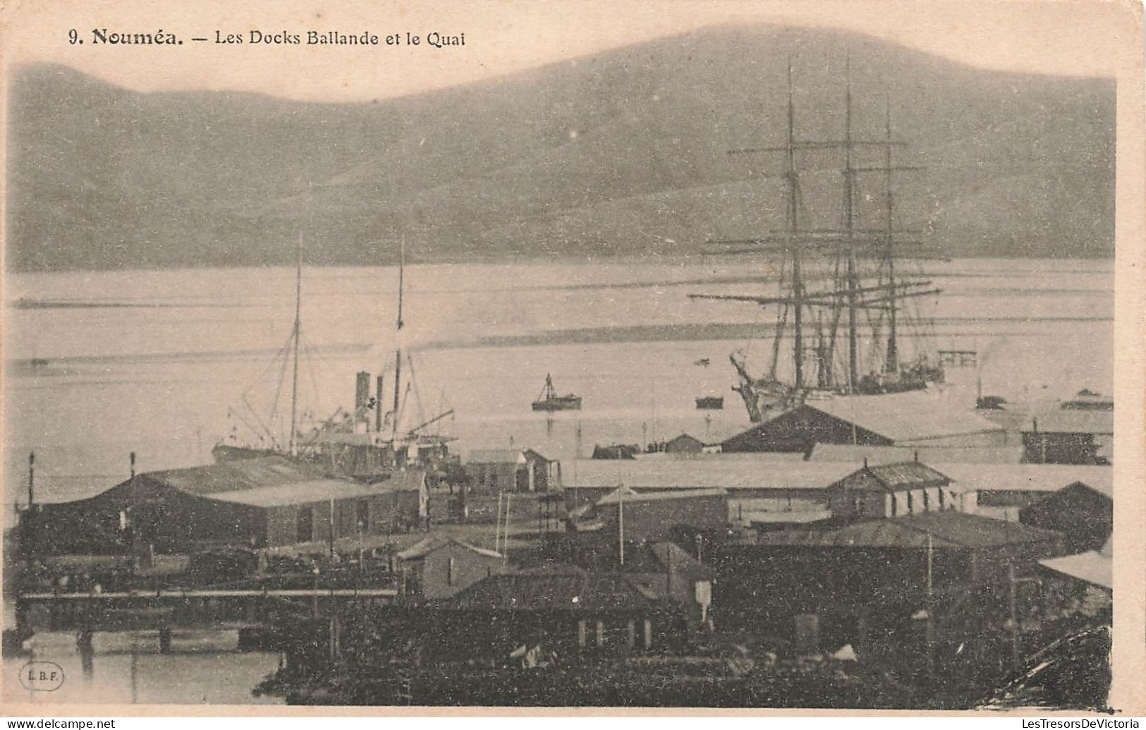 FRANCE - Nouvelle Calédonie - Nouméa - Les Docks Ballande Et Le Quai - Carte Postale Ancienne - Nouvelle Calédonie