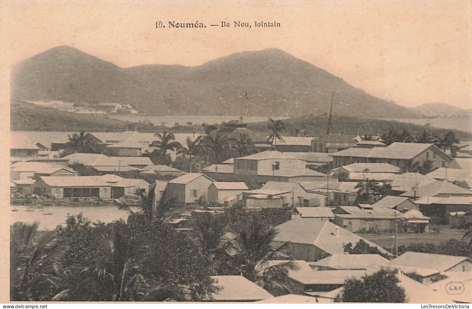 FRANCE - Nouvelle Calédonie - Nouméa - Ile Nou - Lointain - Carte Postale Ancienne - Nouvelle Calédonie