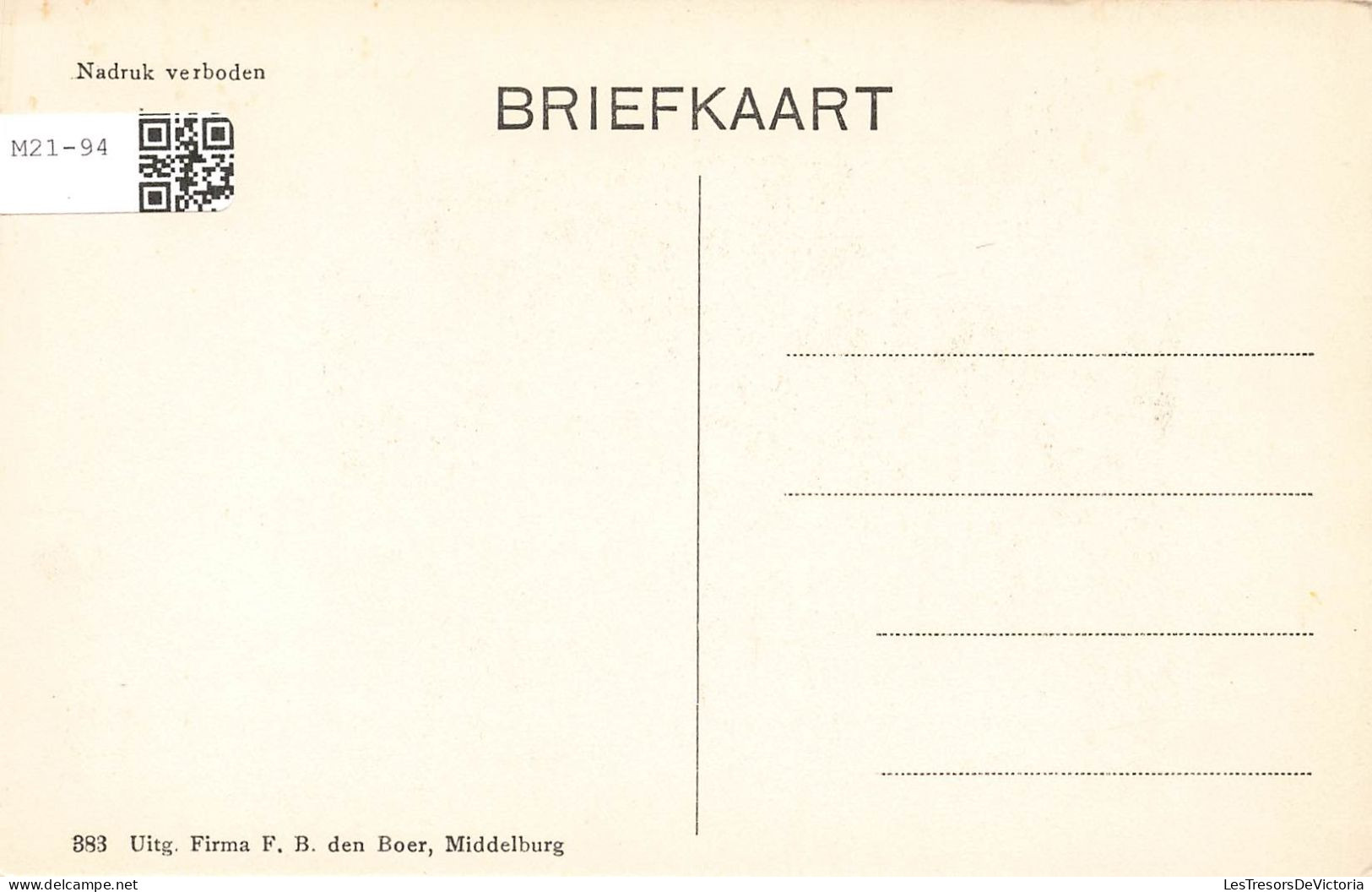 PAYS-BAS - Binnenkomende Visscher - Colorisé - Carte Postale Ancienne - Sonstige & Ohne Zuordnung