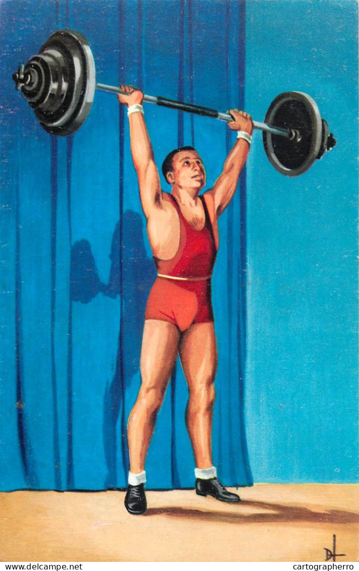 Weightlifting Weightlifter Olympic Flash No. 27 - Pesistica