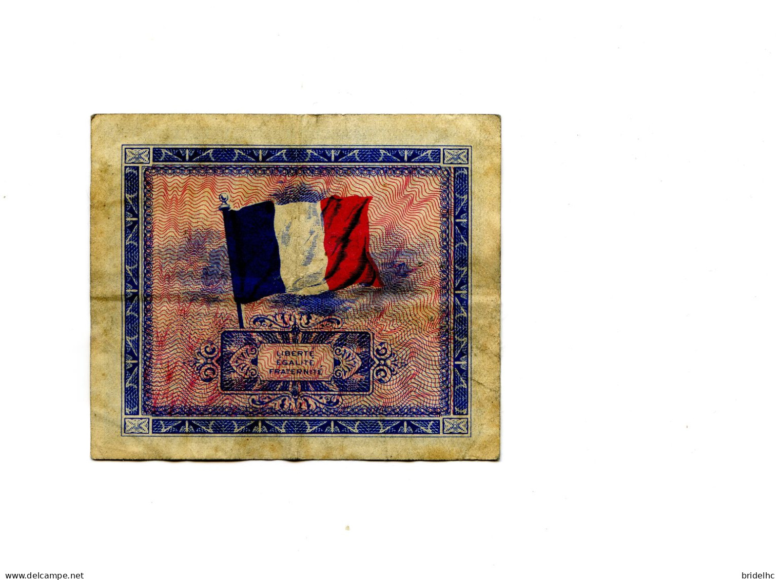 5 Francs Billet Drapeau 1944 - Bonds & Basic Needs