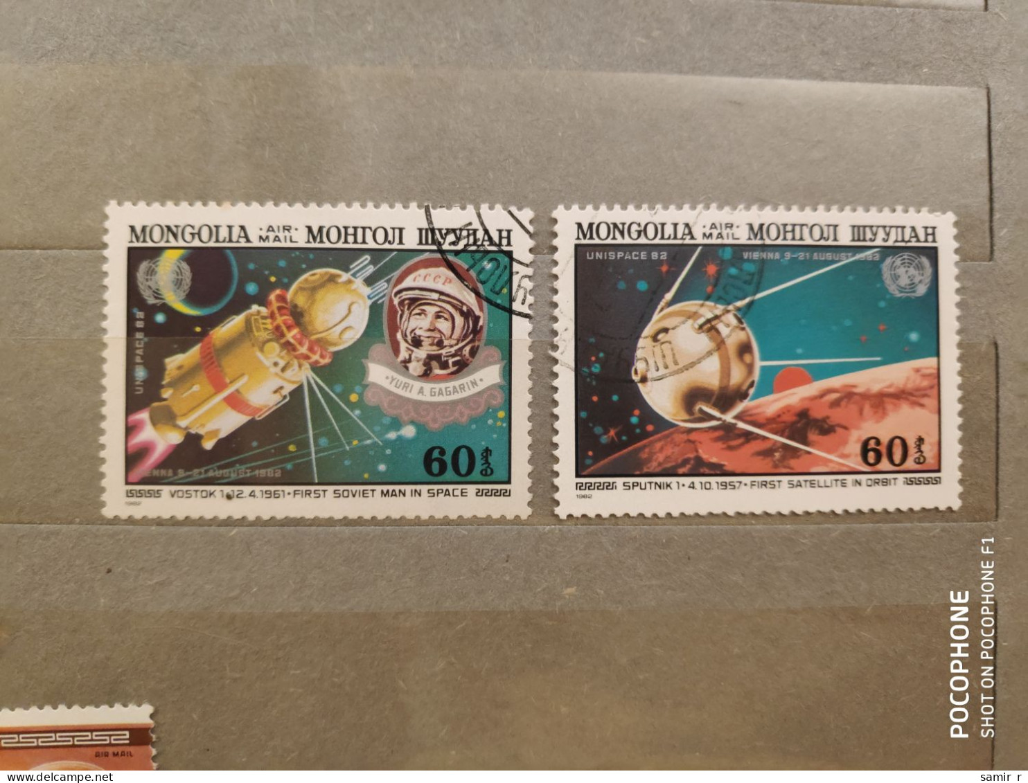 1982	Mongolia	Space (F62) - Mongolie