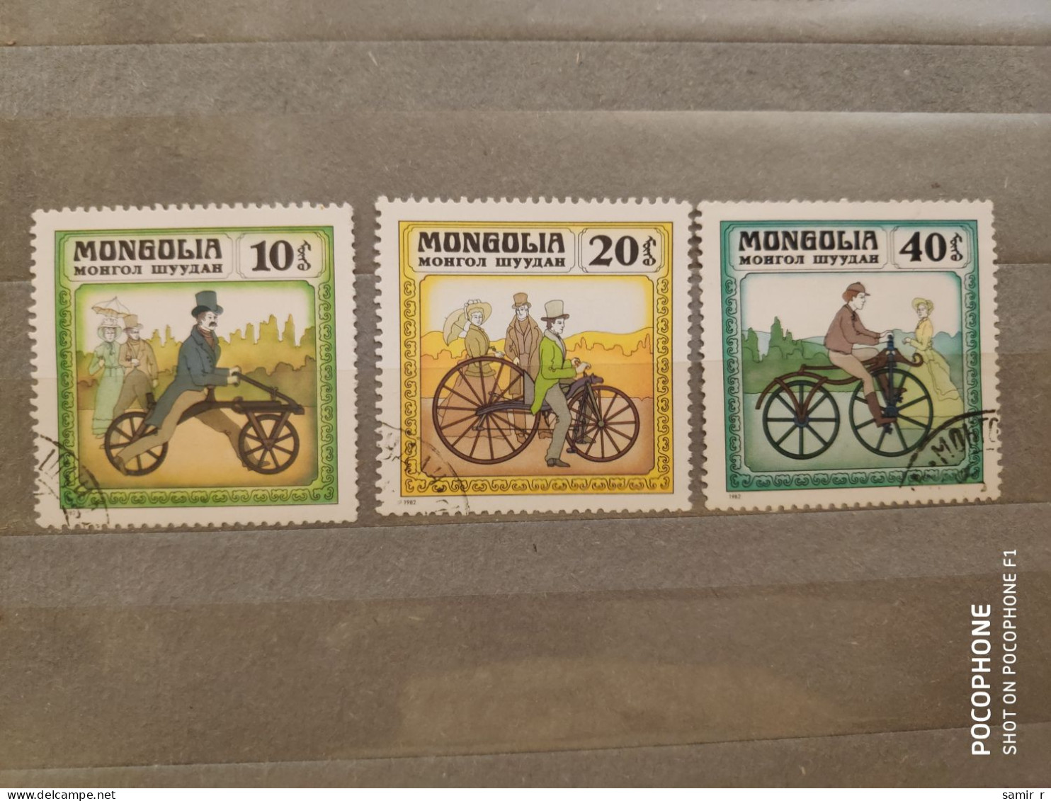 1982	Mongolia	Bicycle (F62) - Mongolie