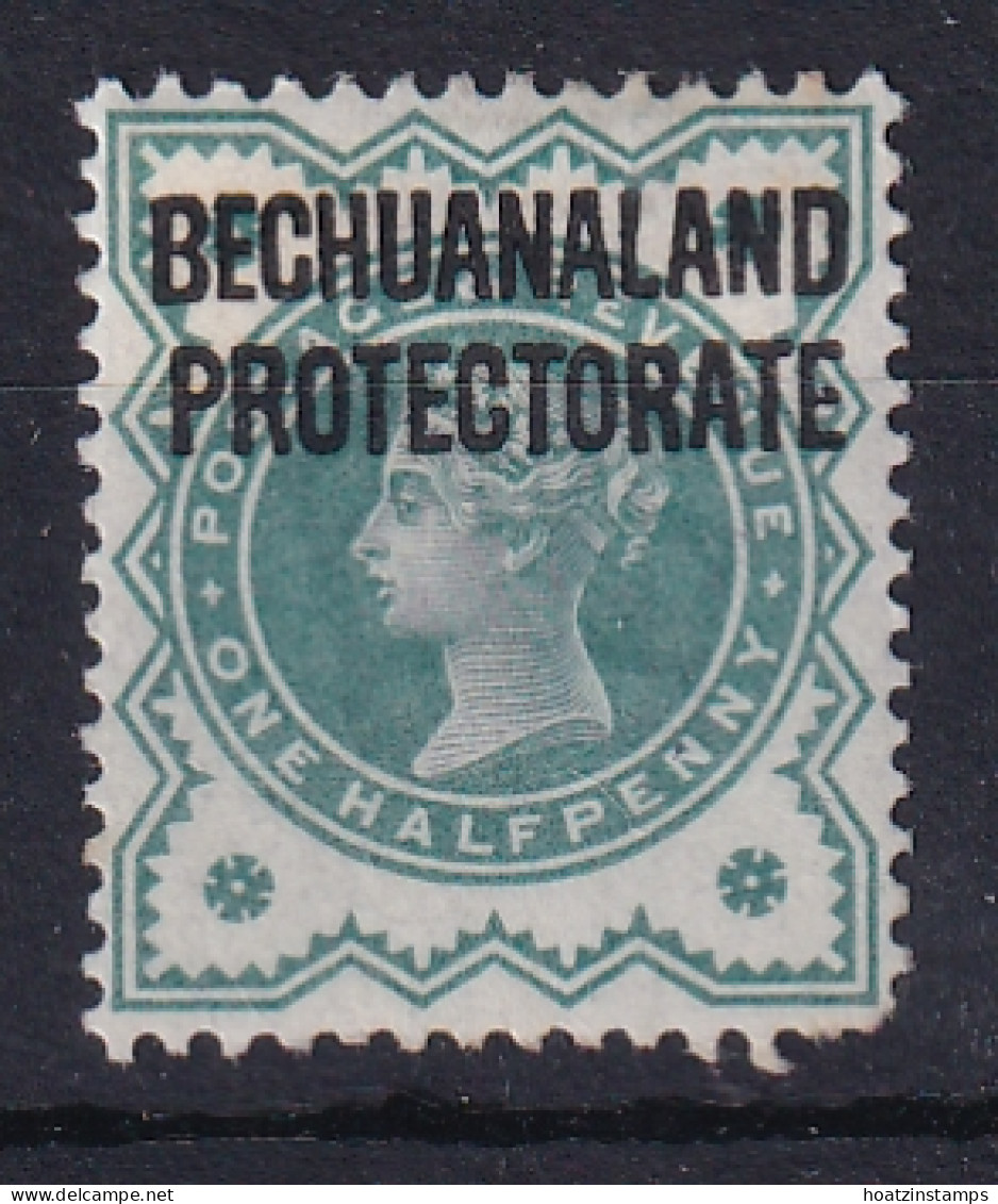 Bechuanaland: 1897/1902   QV 'Bechuanaland Protectorate' OVPT   SG60   ½d  Blue-green    MH - 1885-1964 Protectoraat Van Bechuanaland