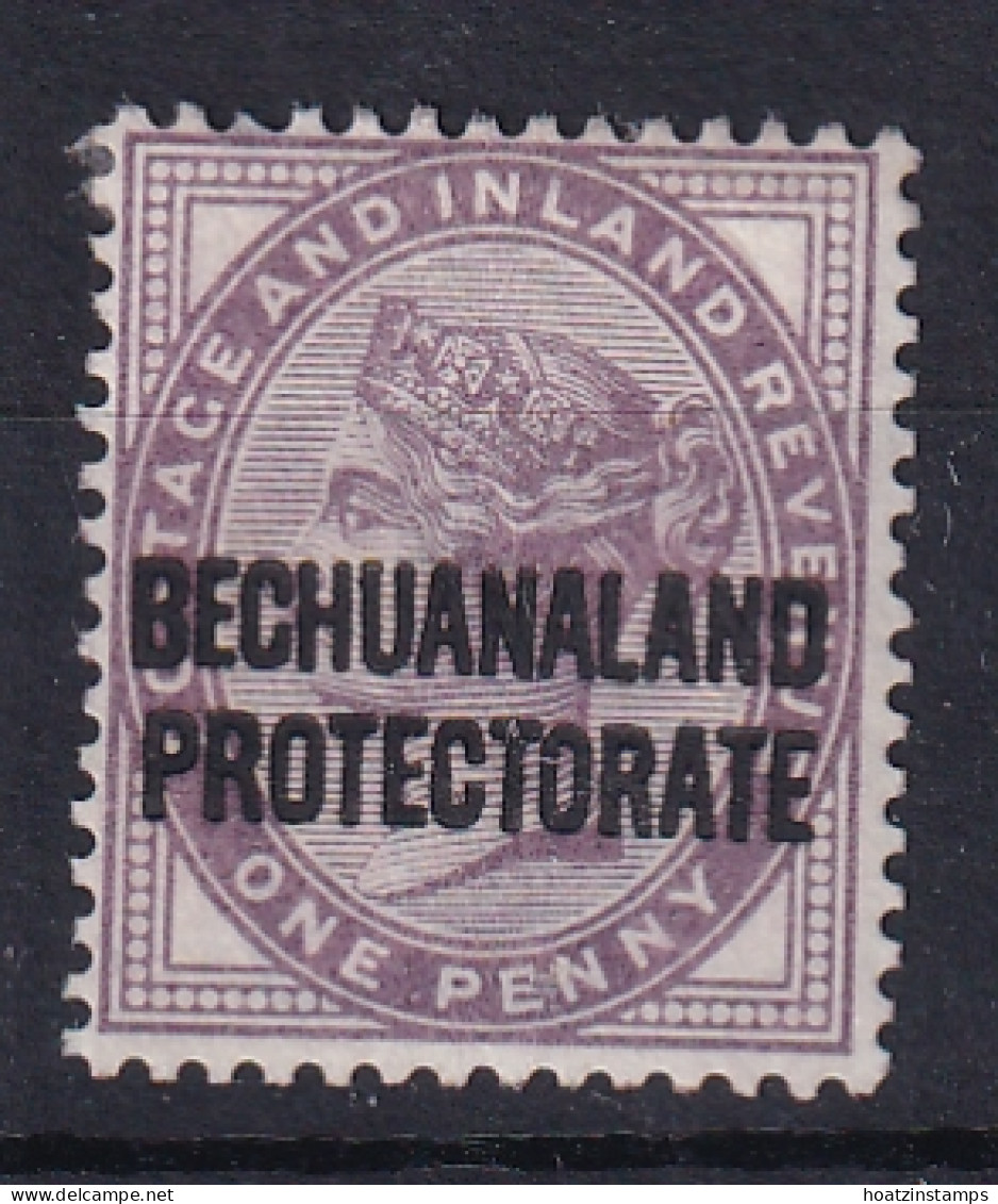 Bechuanaland: 1897/1902   QV 'Bechuanaland Protectorate' OVPT   SG61   1d      MH - 1885-1964 Bechuanaland Protectorate