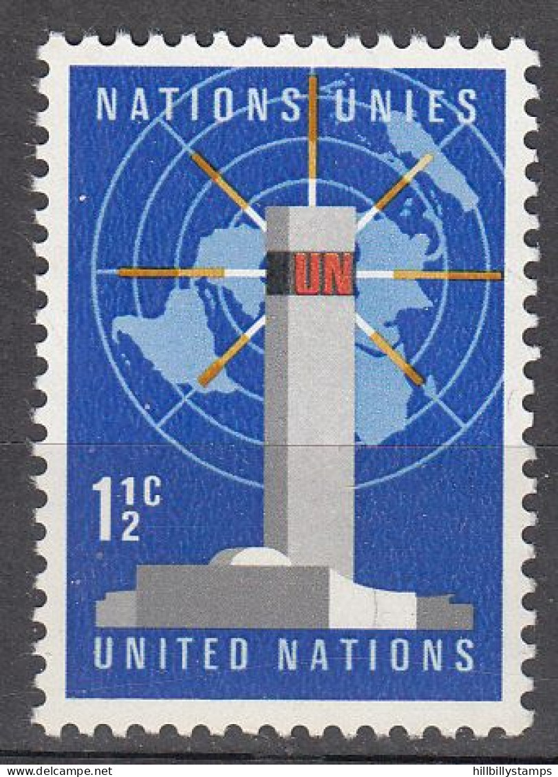 UNITED NATIONS NY   SCOTT NO 166   MNH     YEAR  1967 - Unused Stamps