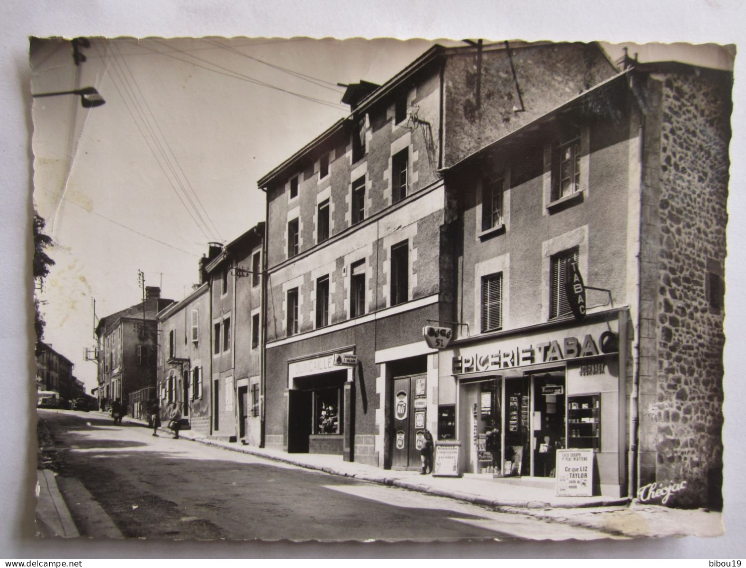 CPA  BESSINES SUR GARTEMPE RUE PRINCIPALE - Bessines Sur Gartempe