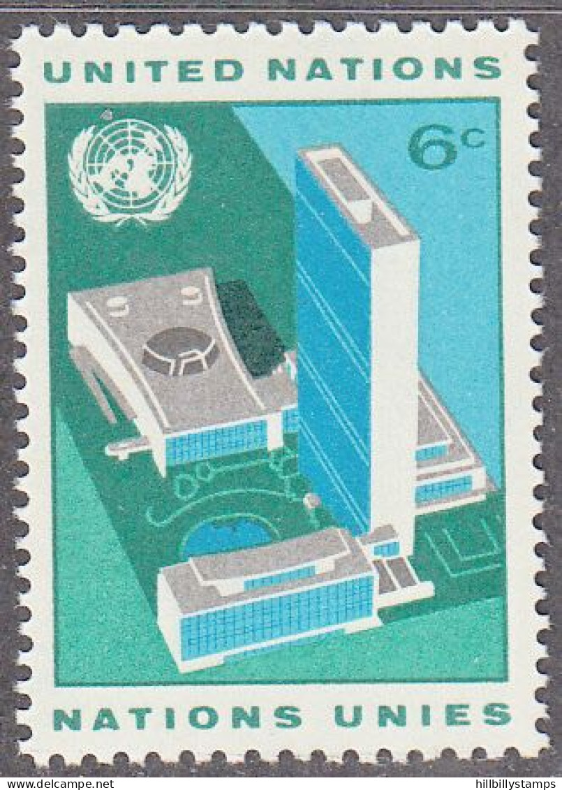 UNITED NATIONS NY   SCOTT NO 187   MNH     YEAR  1968 - Nuovi