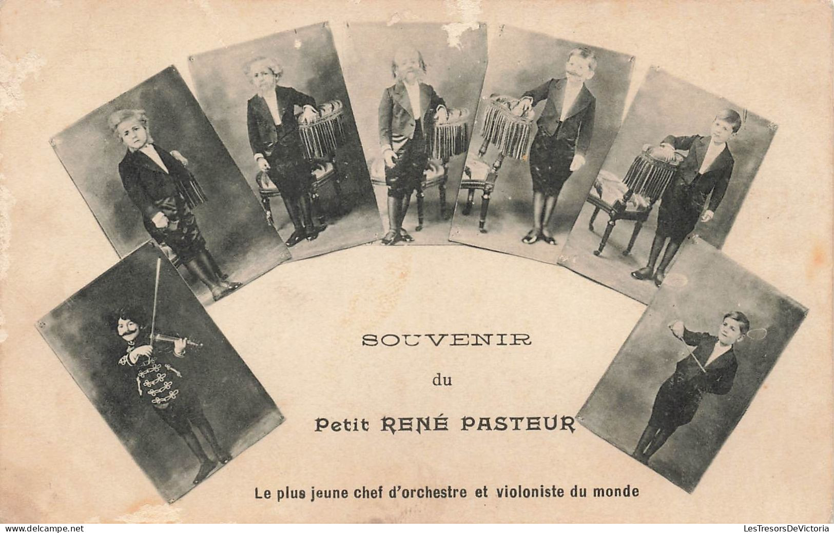 CELEBRITES - Chanteurs Et Musiciens - René Pasteur - Jeune Chef D'orchestre Et Violoniste - Carte Postale Ancienne - Chanteurs & Musiciens