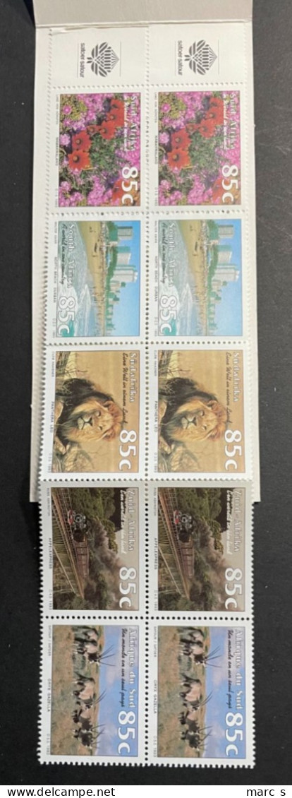 SOUTH AFRICA 1993 - NEUF**/MNH - Booklet Carnet Markenheftchen 2 X Mi 912 / 916 - Carnets