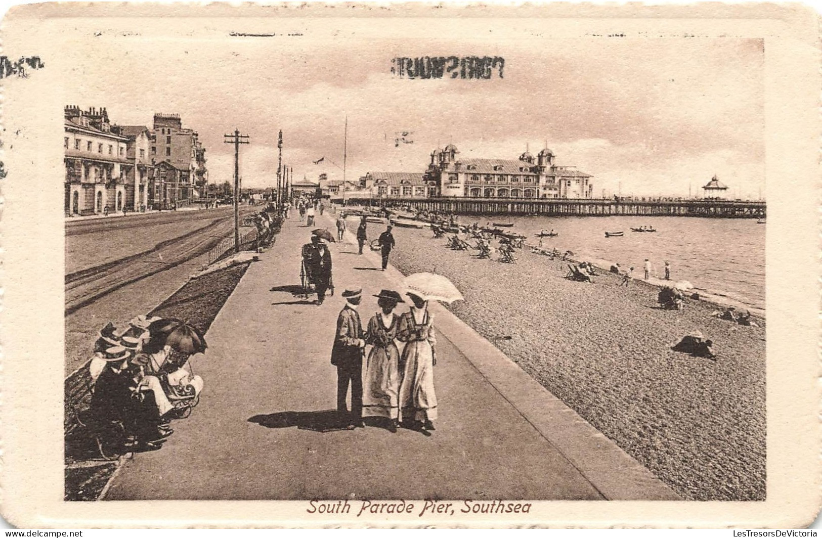 ROYAUME-UNI - Angleterre - South Parade Pier - Southsea - Animé - Carte Postale Ancienne - Other & Unclassified