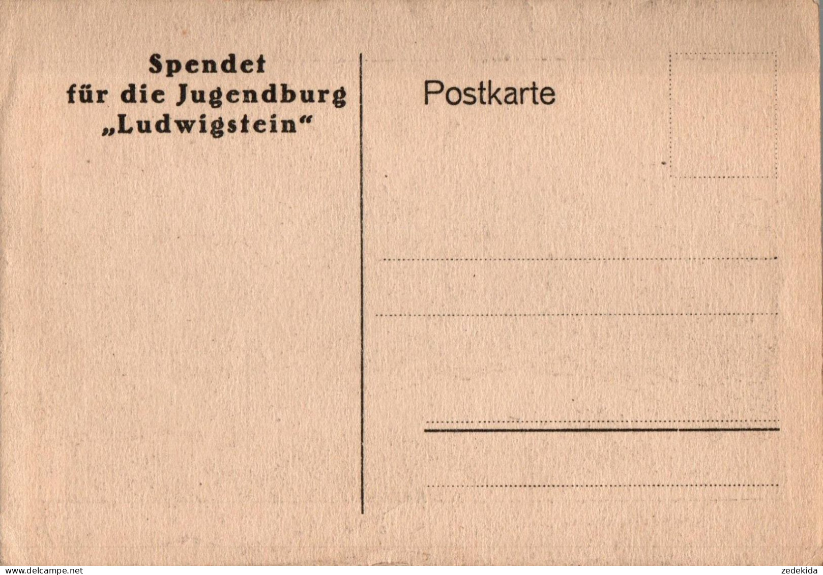 G6408 - Werleshausen Jugendburg Ludwigstein Spendenkarte - Witzenhausen