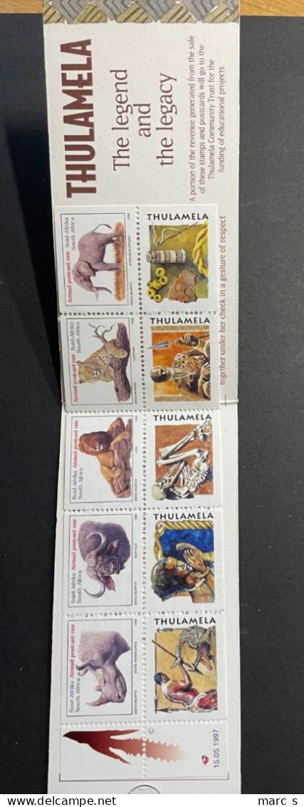 SOUTH AFRICA  1996 - 1997 - 05 - 15  - NEUF**/MNH - Booklet Carnet Markenheftchen Mi 993 / 997 - Cuadernillos