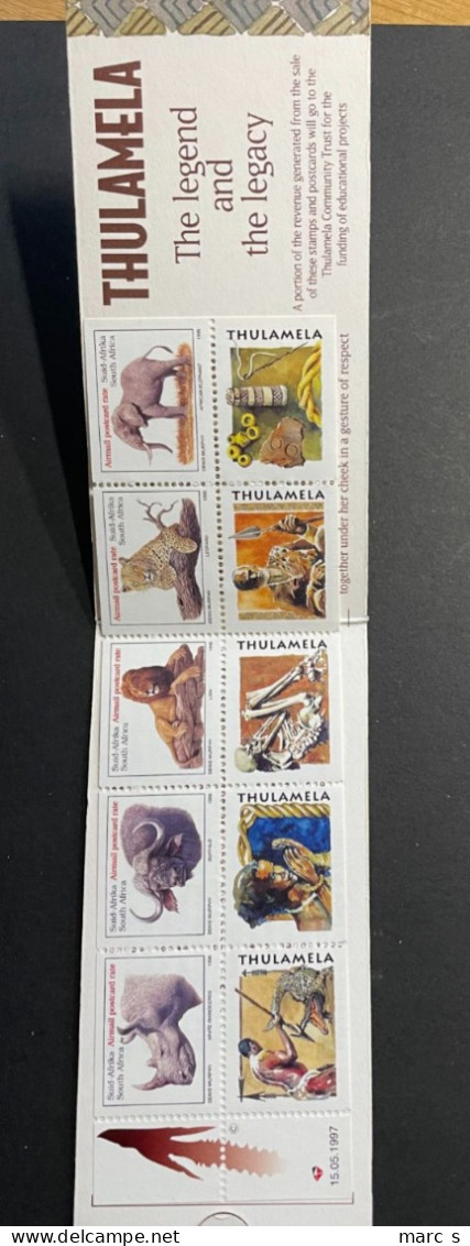 SOUTH AFRICA  1996 - 1997 - 05 - 15  - NEUF**/MNH - Booklet Carnet Markenheftchen Mi 993 / 997 - Carnets