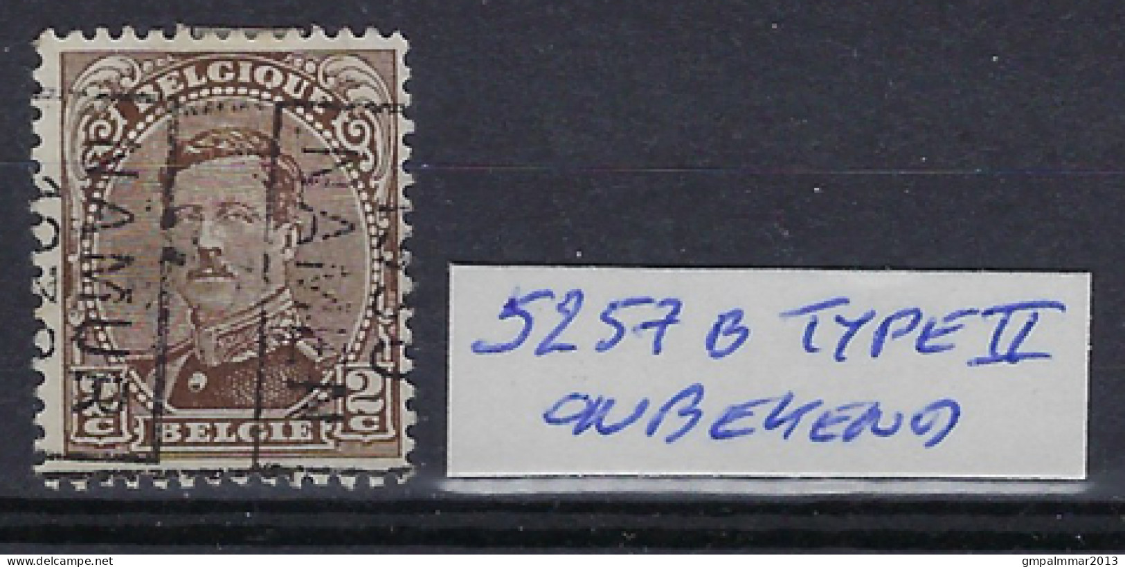ONBEKEND / INCONNU Koning Albert I Nr. 136 Type II Voorafgestempeld Nr. 5257 B NAMUR 1930  ; Staat Zie 2 Scans ! LOT 353 - Rollenmarken 1930-..