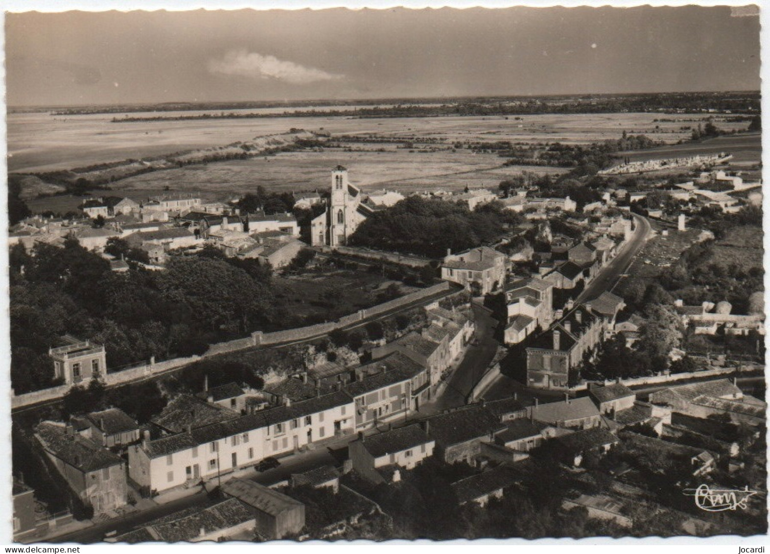 Chaillé Les Marais, Vue Panoramique Aérienne. - Chaille Les Marais