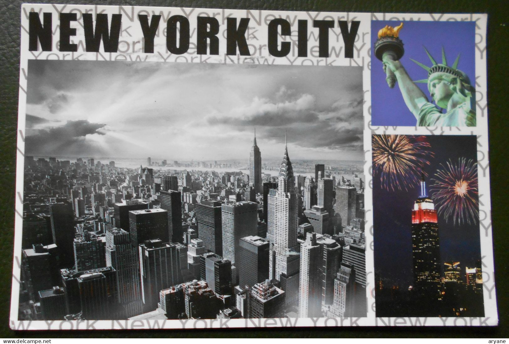 1912 - CPM - ETATS UNIS - NEW YORK CITY - Multivue : Statue De La Liberté ... -2 - Multi-vues, Vues Panoramiques