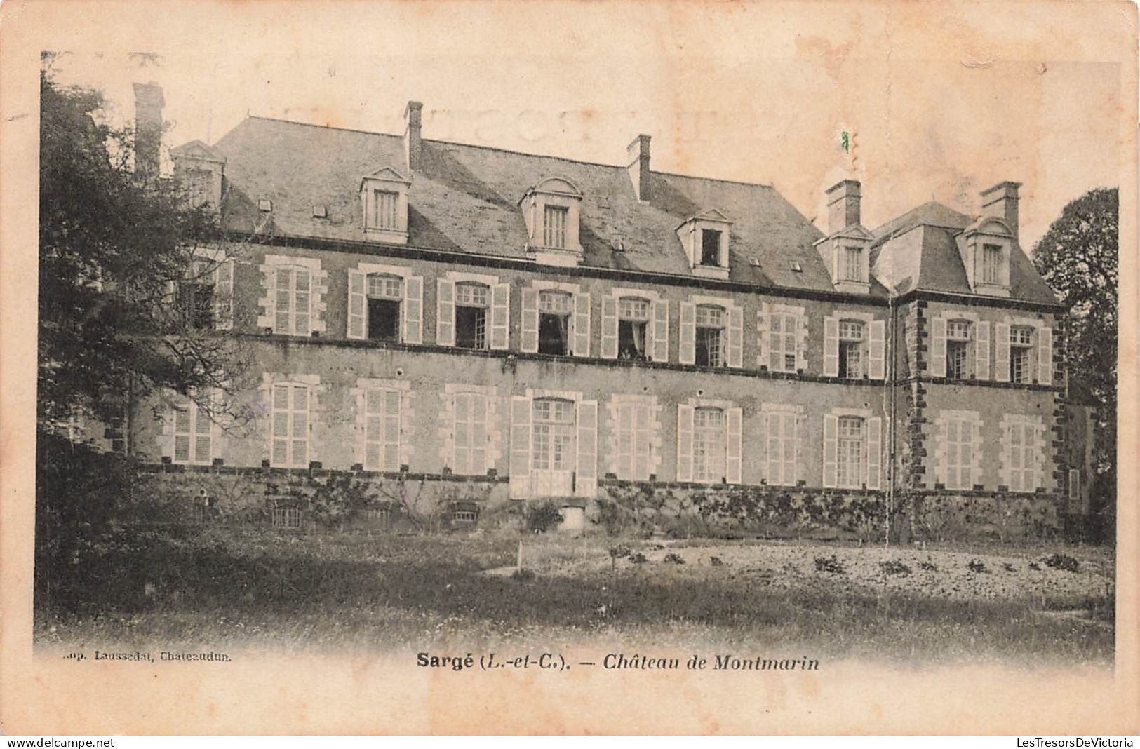 FRANCE - Sargé - Château De Montmarin - Carte Postale Ancienne - Sonstige & Ohne Zuordnung