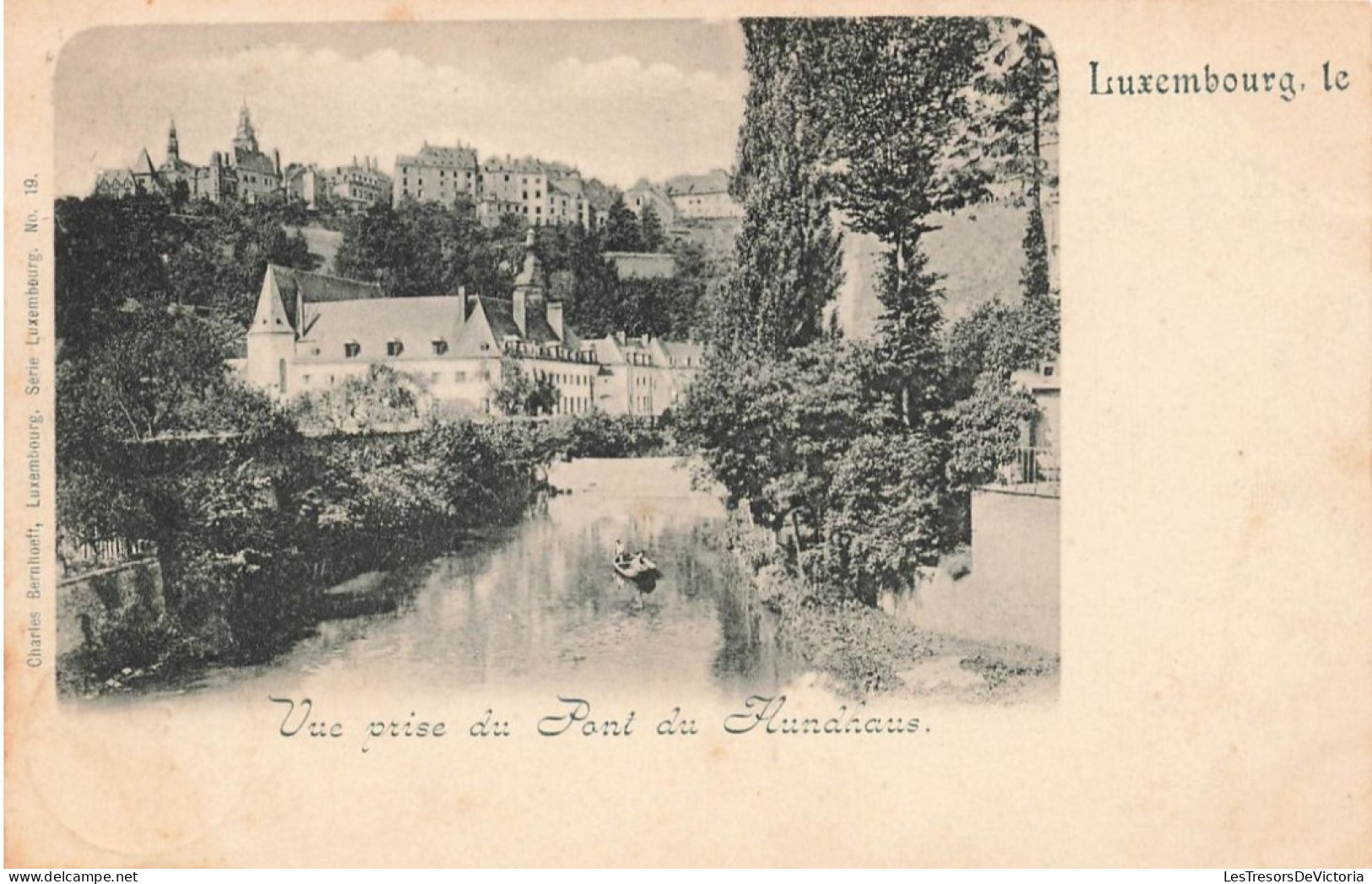 LUXEMBOURG - Vue Prise Du Pont De Hundhaus - Carte Postale Ancienne - Luxemburg - Town