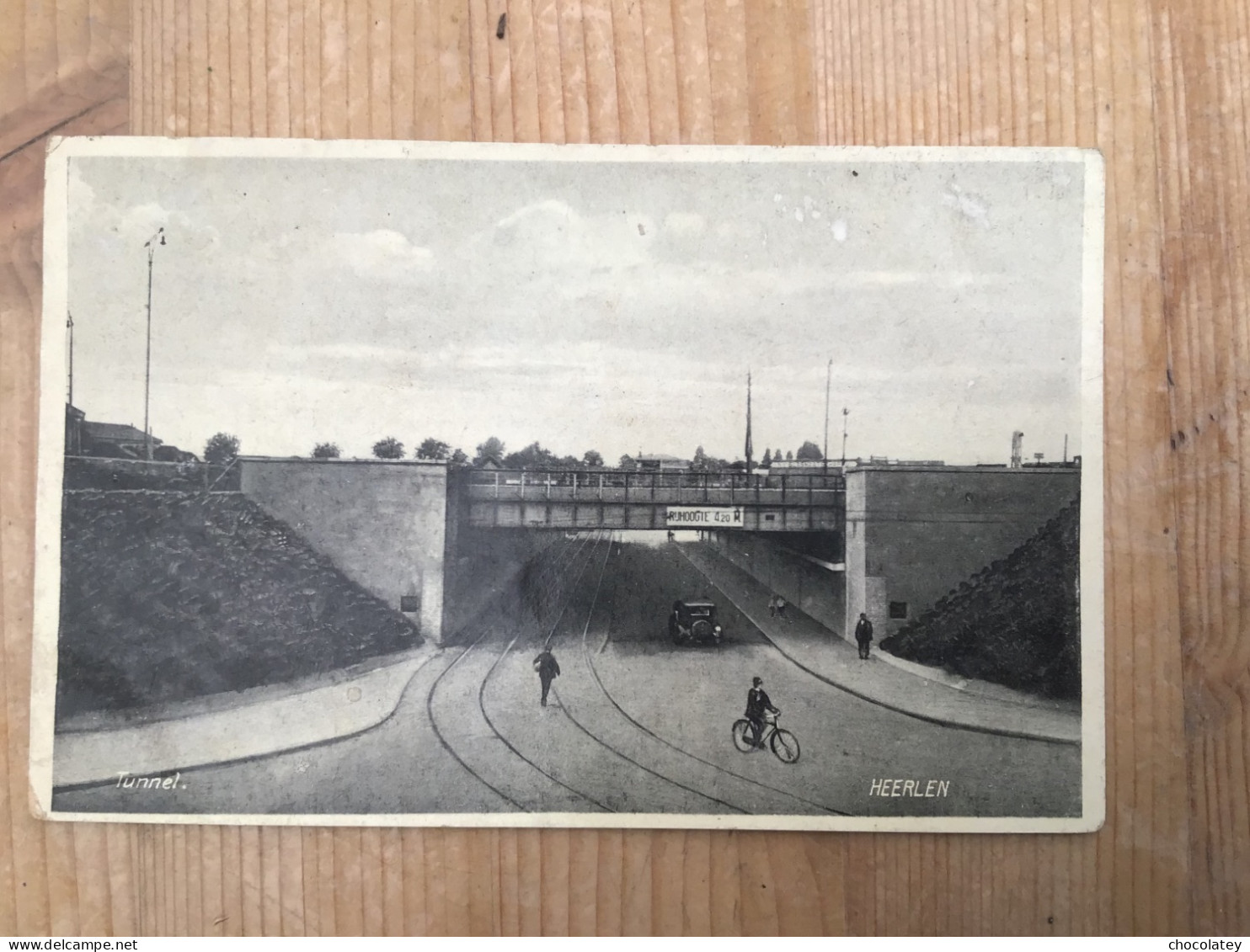 Heerlen Tunnel Spoorwegbrug 1931 - Heerlen