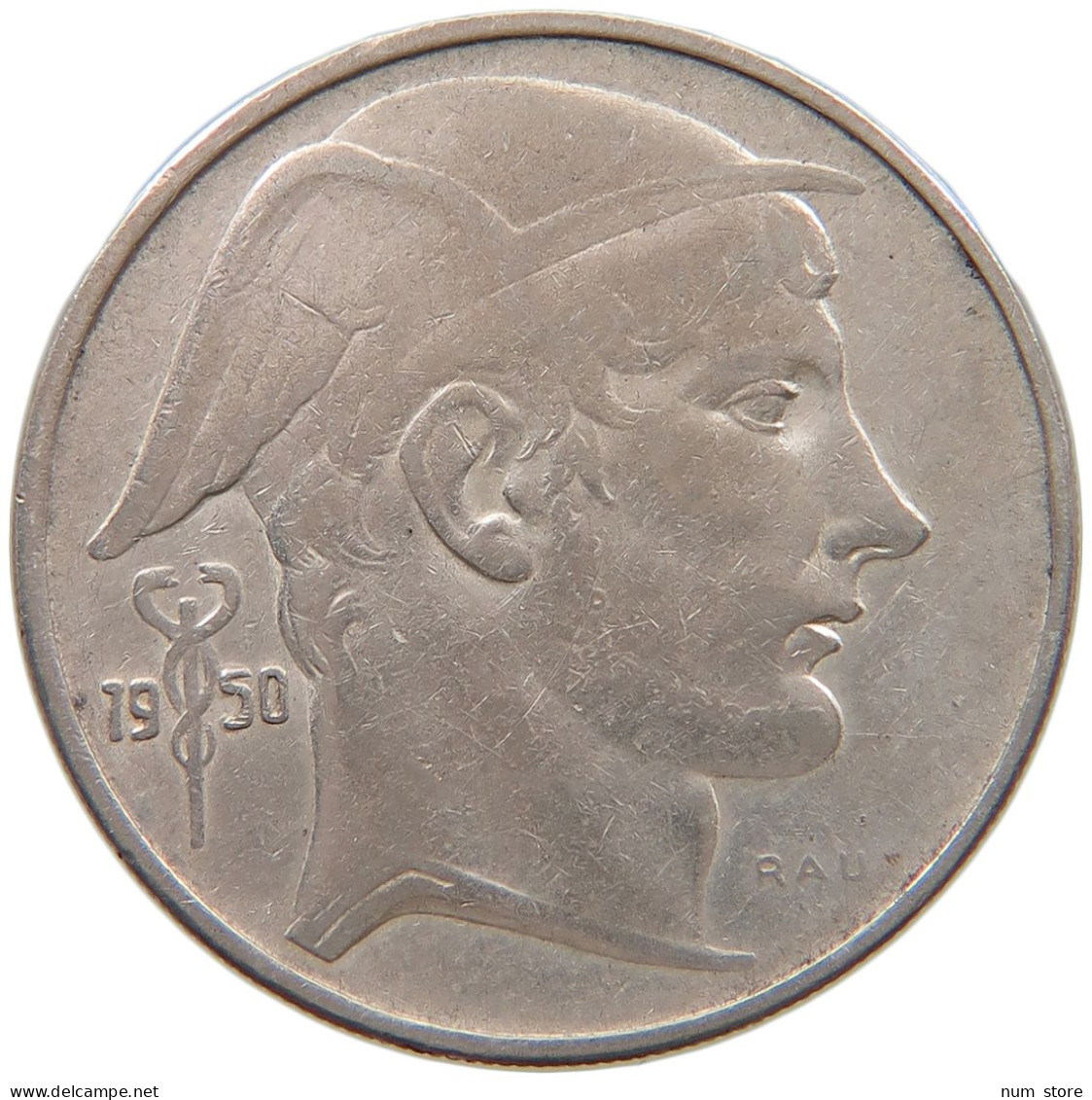 BELGIUM 20 FRANCS 1950 LEOPOLD III. (1934-1951) #a073 0713 - 20 Frank