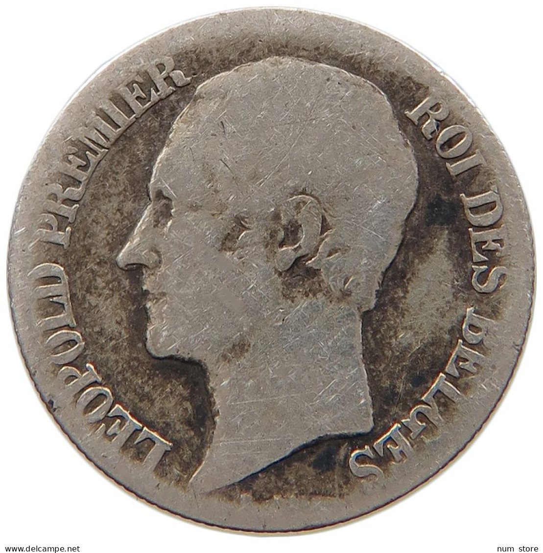 BELGIUM 20 CENTIMES 1852 Leopold I. (1831-1865) #s017 0191 - 20 Centimes